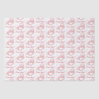 Santa Saw That! Tissue Paper