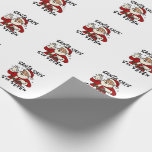 Santa Says Six Seven 6 7 Funny Brainrot Christmas Wrapping Paper<br><div class="desc">Santa Says Six Seven,  67 Santa Meme,  Gen Alpha Santa,  Brainrot Christmas Quote,  Funny Santa Slang,  Santa Claus 67,  Holiday Brainrot Humor,  Jolly Santa Meme,  Kids Santa Shirt,  Viral Xmas Saying</div>