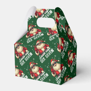 Santa Says SIX SEVEN – Funny Christmas Meme Favour Box