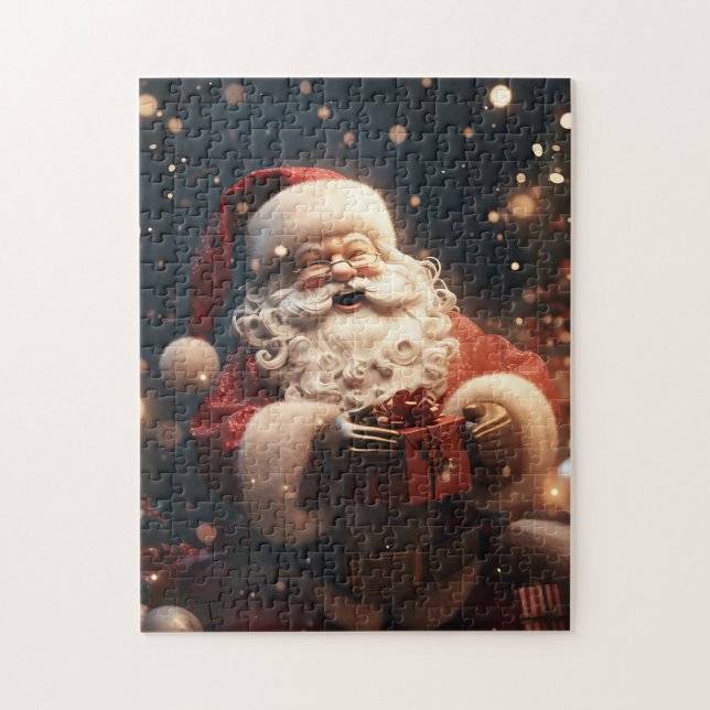 Santa Scene Puzzle (Vertical)