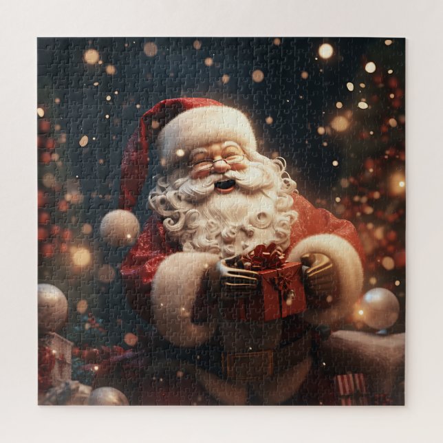 Santa Scene Puzzle (Vertical)