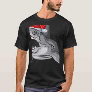 Santa Sharkmas Xmas  Shark Christmas T-Shirt