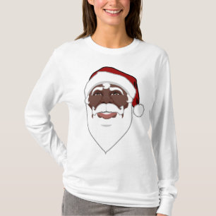 Santa Shirts African American Santa Clause T-shirt