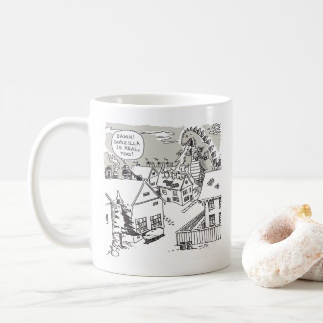 Santa Shock mug (With Donut)