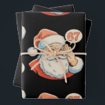 Santa Six Seven 6 7 67 Christmas Funny Xmas Meme Wrapping Paper Sheet<br><div class="desc">Santa Six Seven 6 7 67 Christmas Funny Xmas Meme</div>