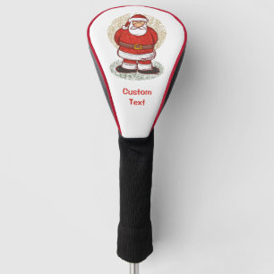 Santa Sketch Golf Head Cover
