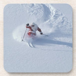 Santa Skiing at Snowbird Ski Resort, Wasatch Coaster