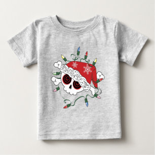 Santa Skull Baby T-Shirt