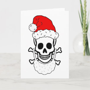 Santa Skull Cards