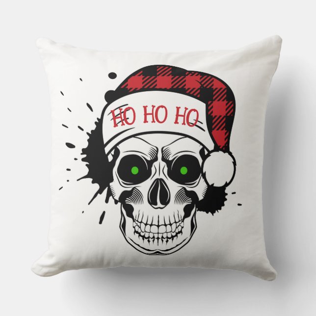 Santa Skull Cushion (Front)