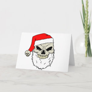 Santa Skull Holiday Card
