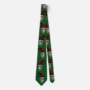 Santa Skull Tie