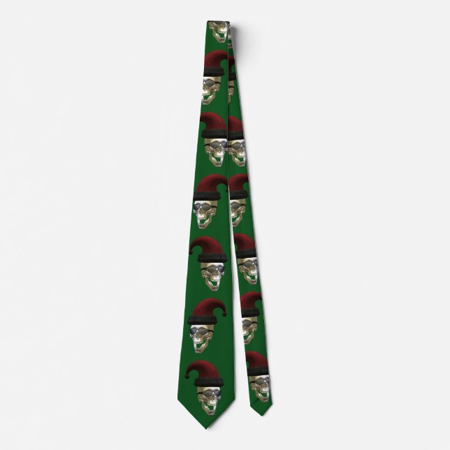 Santa Skull Tie (Front)