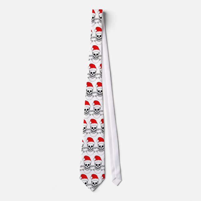 Santa Skull Tie (Front)