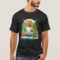 Santa Sleigh Reindeer Crane Truck Christmas Driver
