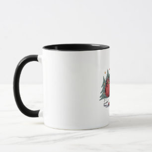 Santa Snowboarding Christmas Present Snowboarder Mug