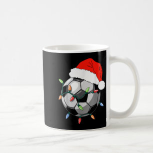 Santa Soccer Ball Shirt Men Youth Boys Christmas P Coffee Mug