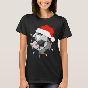 Santa Soccer Byll Shirt Men Youth Boys Christmas P