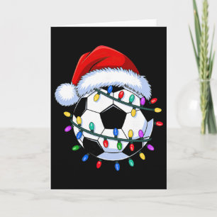 Santa Soccer Ll Christmas Soccer Card
