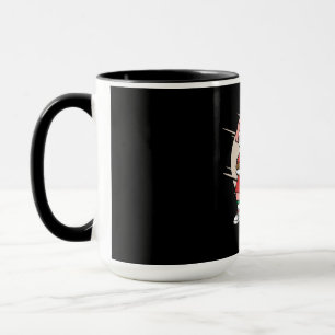 Santa Soccer Player Mug