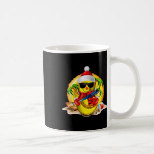 Santa Softll Ll Sungles Xmas Lights Christmas In J Coffee Mug