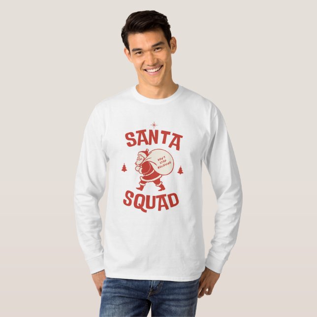 Santa Squad Chronicles T-Shirt (Front Full)