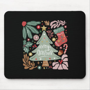 Santa Squad Merry Christmas Xmas Family Pyjamas Ho Mouse Pad