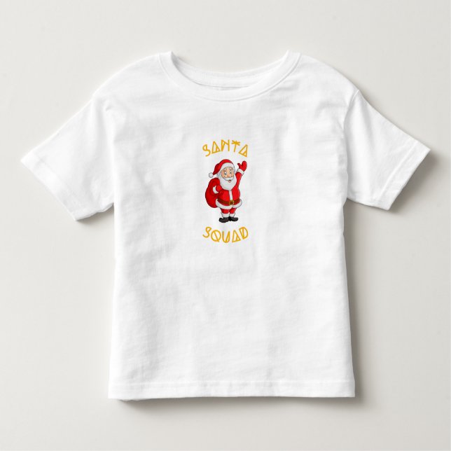 Santa Squad Toddler T-Shirt (Front)