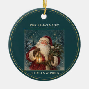 Santa Starlight Christmas Ornament