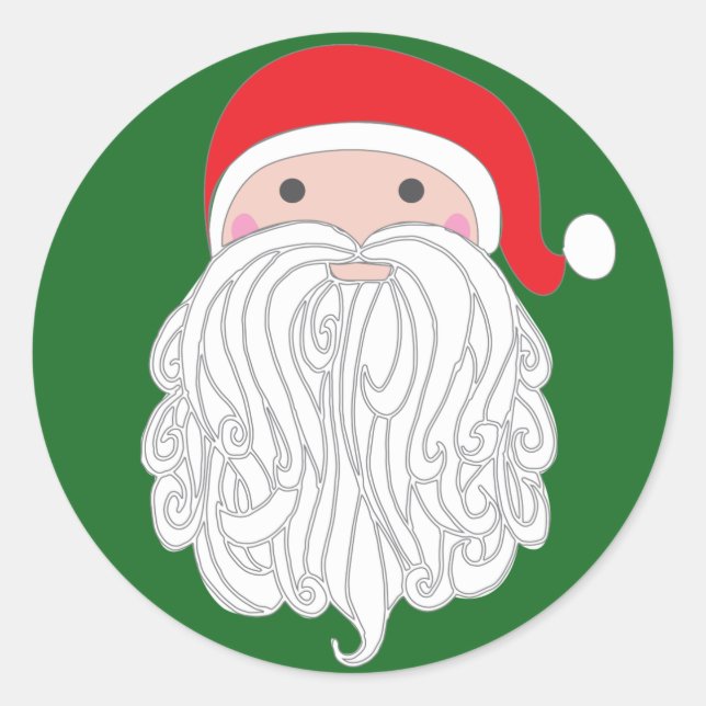 Santa Sticker (Front)