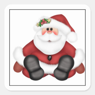 Santa Stickers
