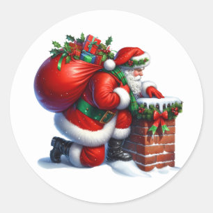 Santa Stickers
