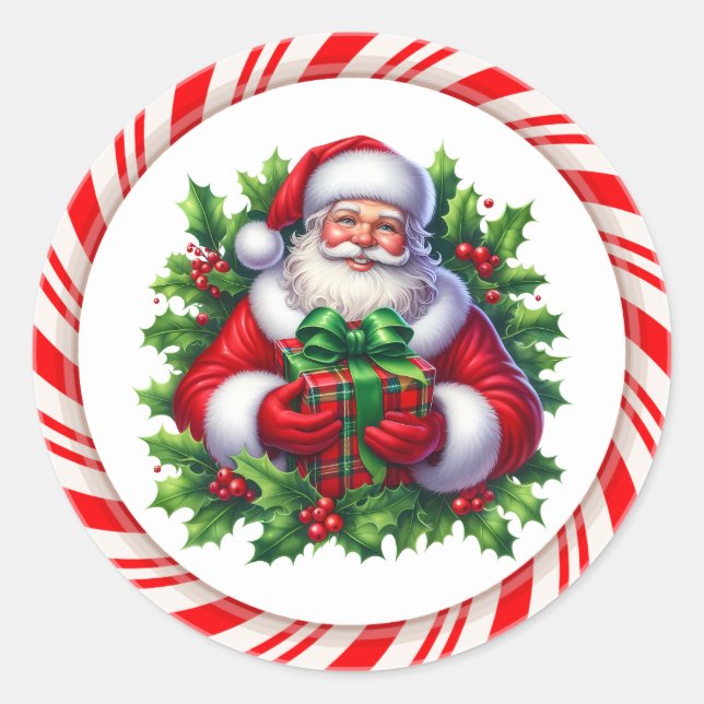 Santa Stickers (Front)