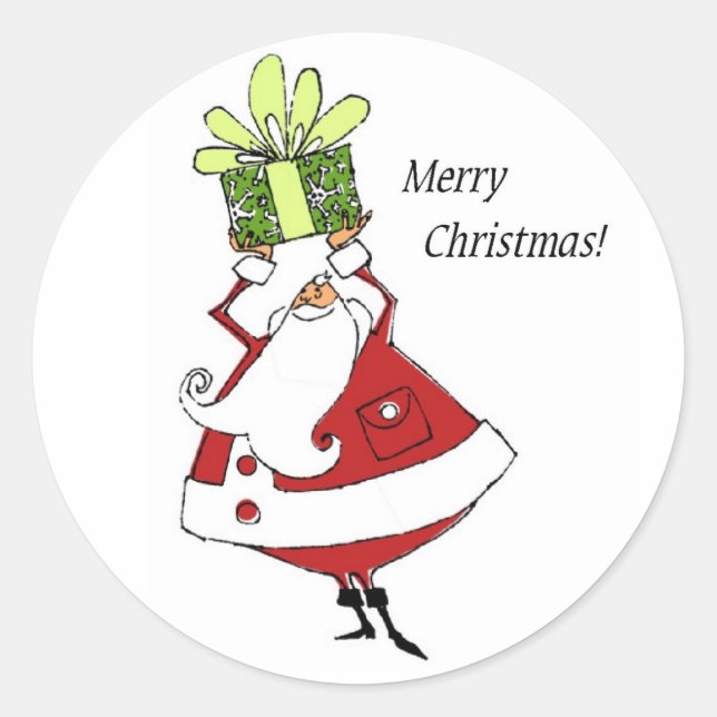 Santa stickers (Front)