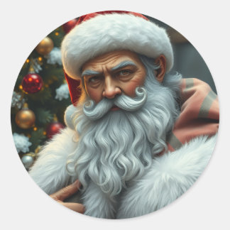 Santa Stickers
