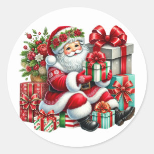 Santa Stickers