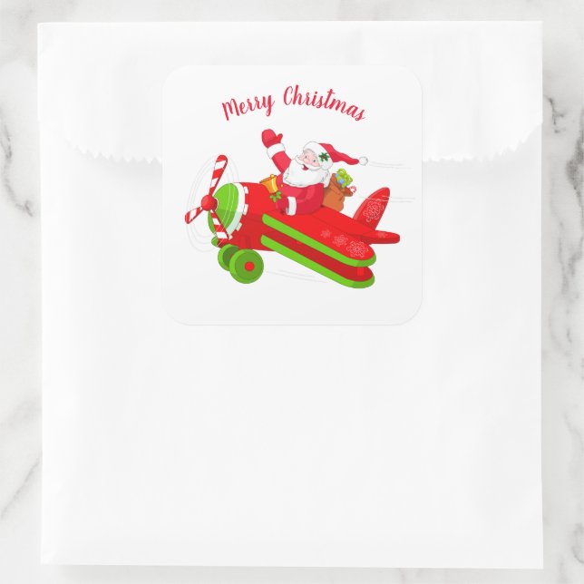 Santa Stickers (Bag)