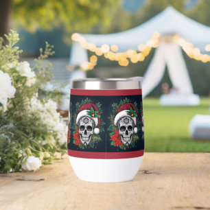 Santa Sugar Skull