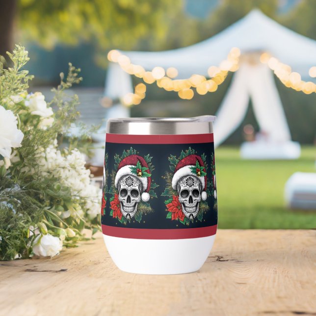 Santa Sugar Skull (Wedding)