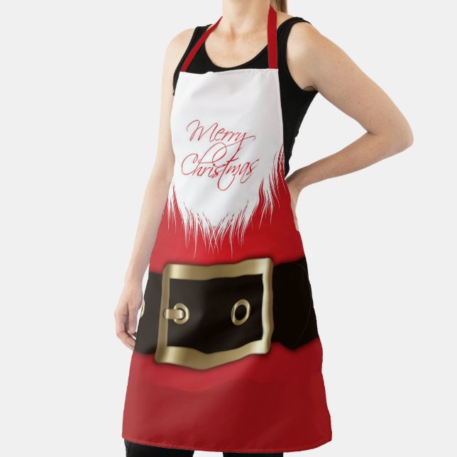 Santa Suit and Beard Apron (Insitu)