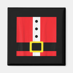Santa Suit Christmas Costume Funny Cute Magnet