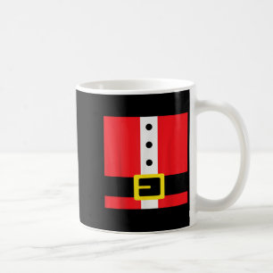 Santa Suit Christmas Costume Funny Cute Matching Coffee Mug