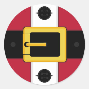 Santa Suit Christmas Sticker Sheet