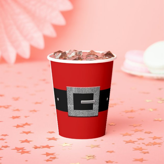 Santa suit paper cups (Insitu)