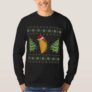 Santa T-Rex Eating Reindeer Dinosaur Ugly Christma T-Shirt