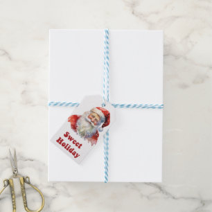 Santa tags for festive gift giving!