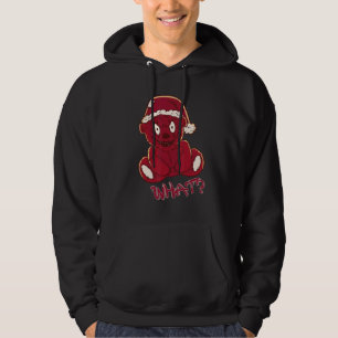 Santa Teddy Nightmare What Murderous Teddy Bear Hoodie