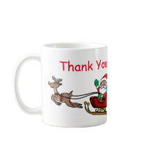 Santa Thank You Letter Mug