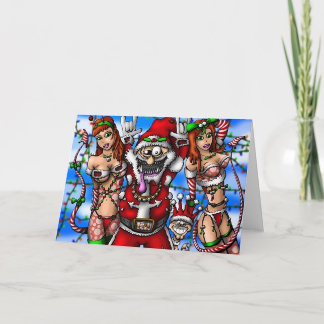 Santa Time Card (Front)