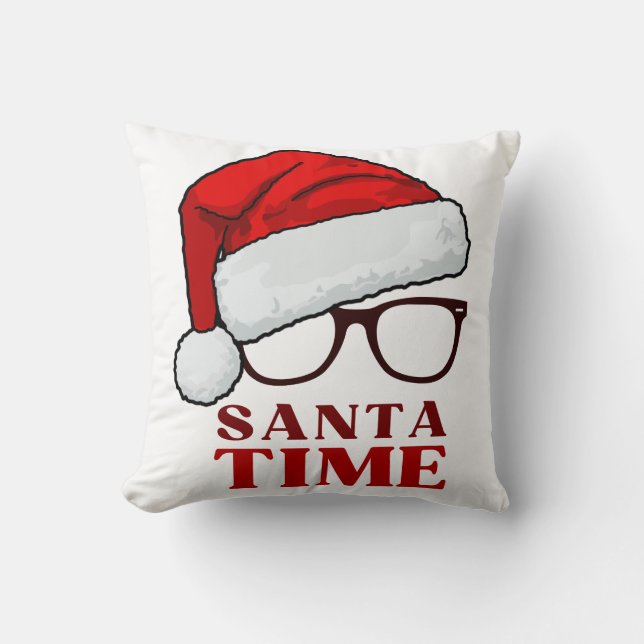 Santa Time  Cushion (Front)